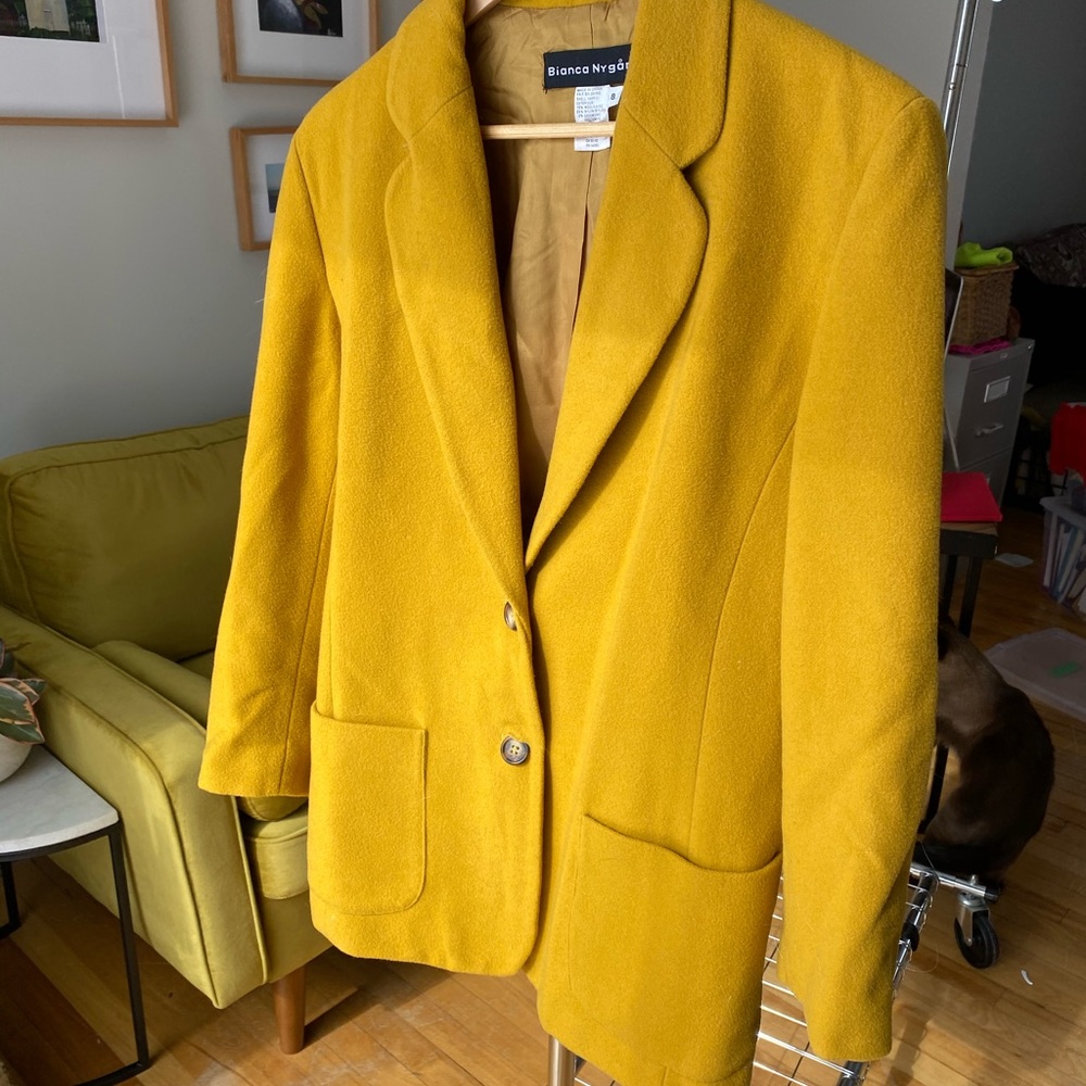 Yellow Blazer